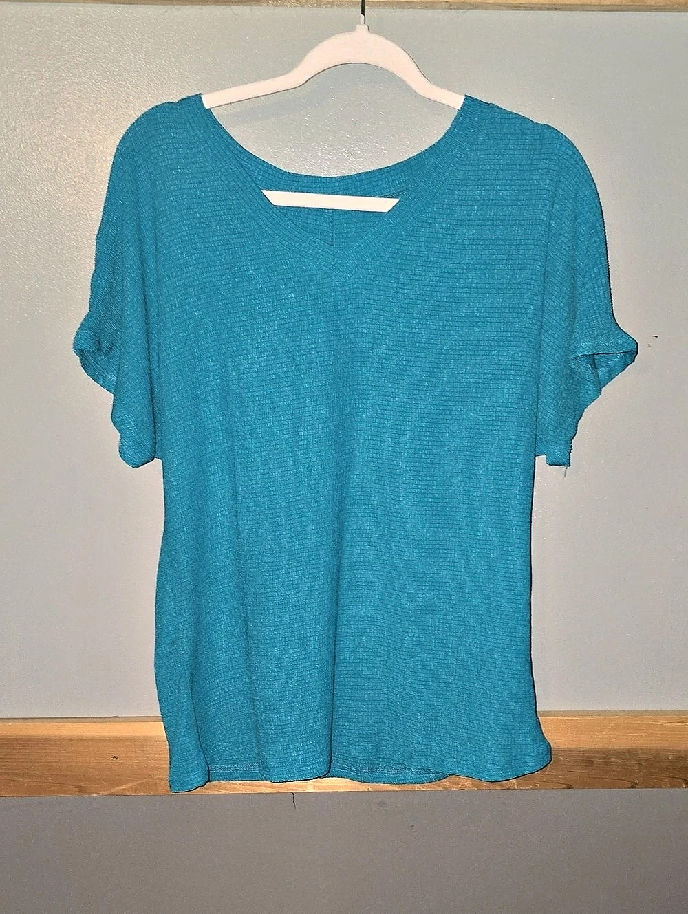 Blue Short Sleeve Top Like New